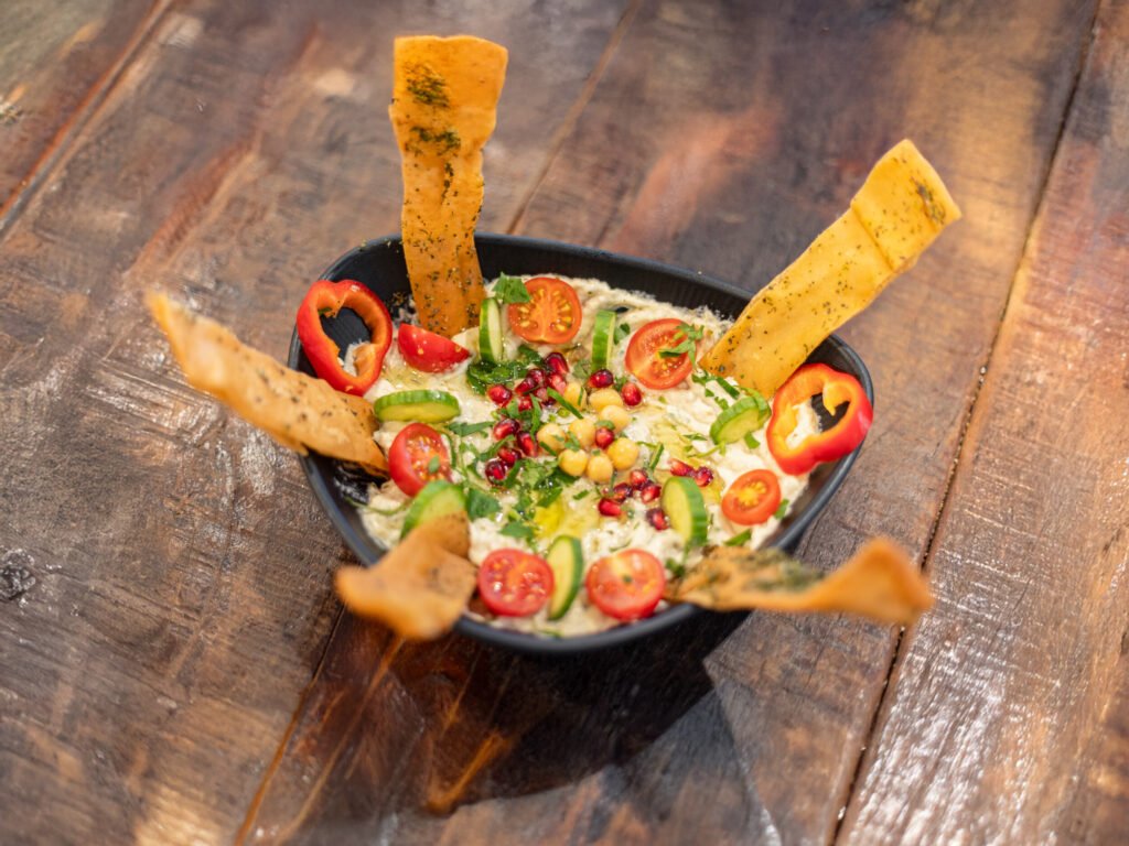 13006244 falafelerie esslingen food dish baba ganusch